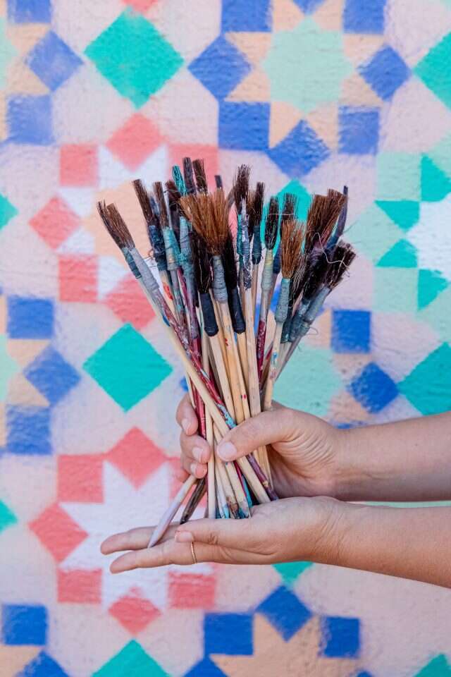 מכחולים תוצרת מרקש. | מירי משה