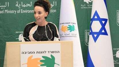 עידית סילמן, השרה להגנת הסביבה. | אסף אפרתי לע"מ