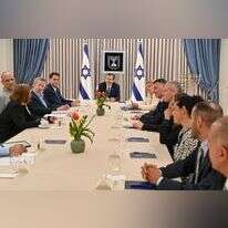 ההידברות בבית הנשיא על הרפורמה. | עמוס בן־גרשום, לע"מ