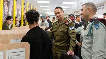 הרמטכ"ל הלוי בבקו"ם,. | דובר צה"ל