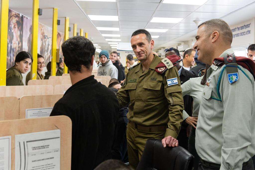 הרמטכ"ל הלוי בבקו"ם,. | דובר צה"ל