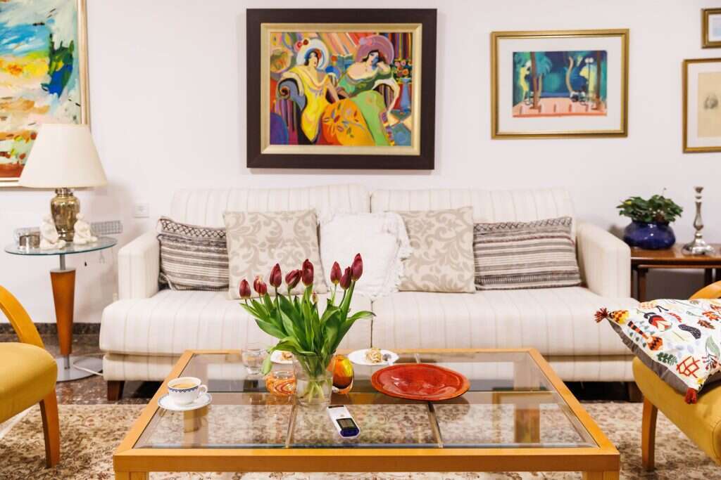 ביתה של רחל לבני במושב הזורעים. | ברוך גרינברג