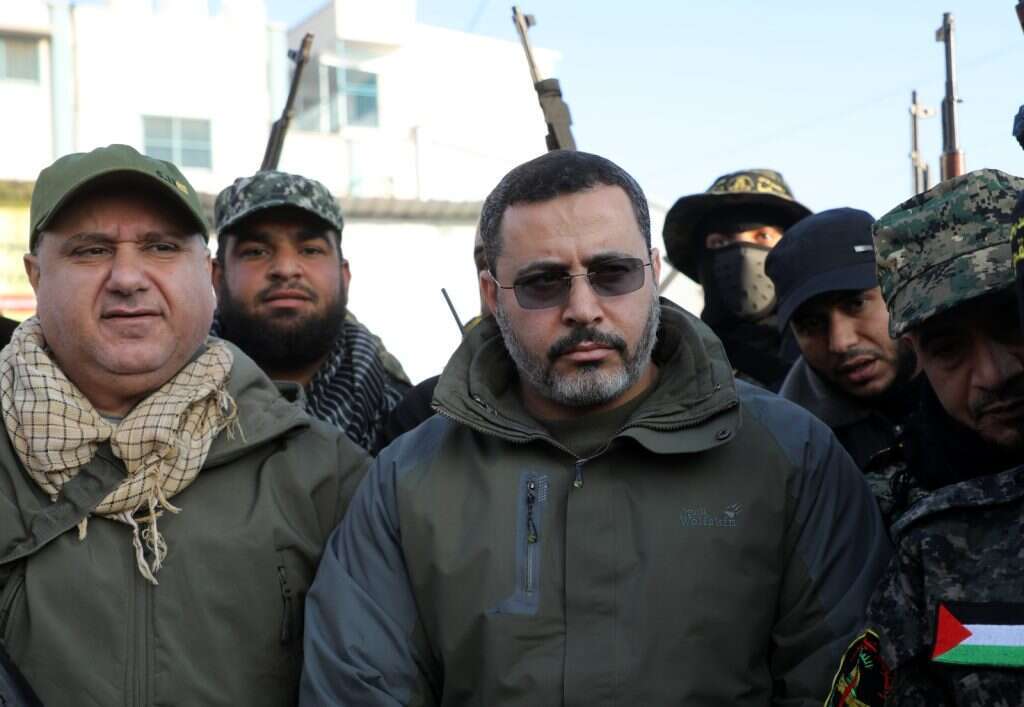 "איך קוראים לו?". המחבל תייסיר אל־ג'עברי (משמאל). | מג'ידי פתחי / TPS