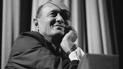 משה דיין. | גטי אימג'ס