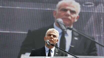 יאיר לפיד. | EPA