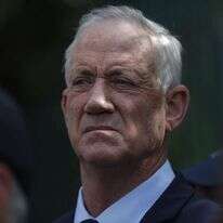 בני גנץ. | EPA