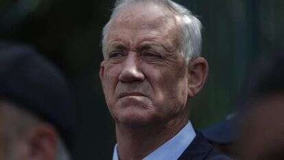 בני גנץ. | EPA