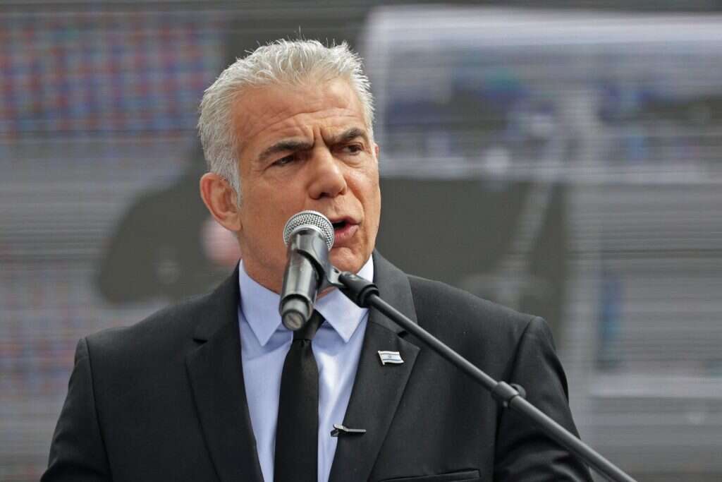 יאיר לפיד. | AFP