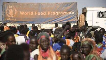 רעב בדרום סודן. | Simon Maina, AFP