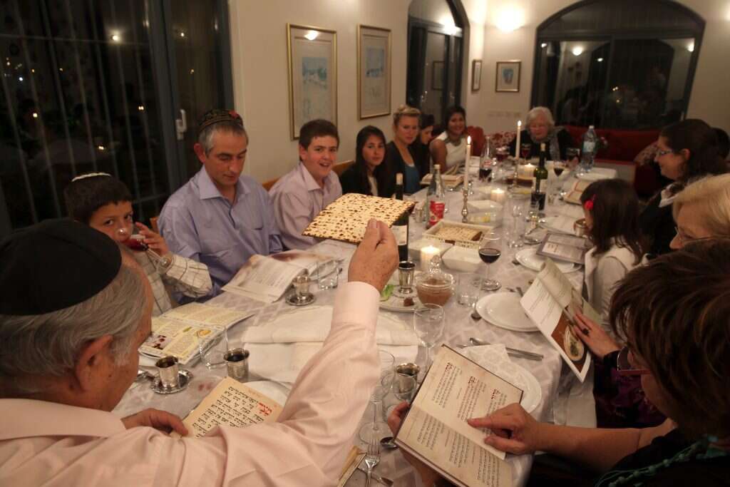 ליל סדר פסח. | נתי שוחט/פלאש 90 ליל סדר פסח. | נתי שוחט/פלאש 90