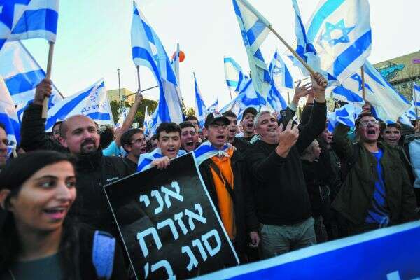 ההפגנה בעד הרפורמה בשבוע שעבר בירושלים. | גילי יערי, פלאש 90
