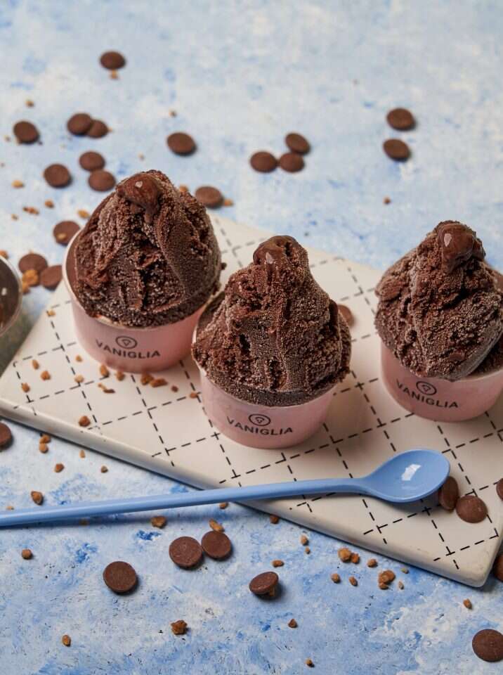 סורבה שוקולד לפסח של רשת וניליה. | שירן שי כהן סורבה שוקולד לפסח של רשת וניליה. | שירן שי כהן