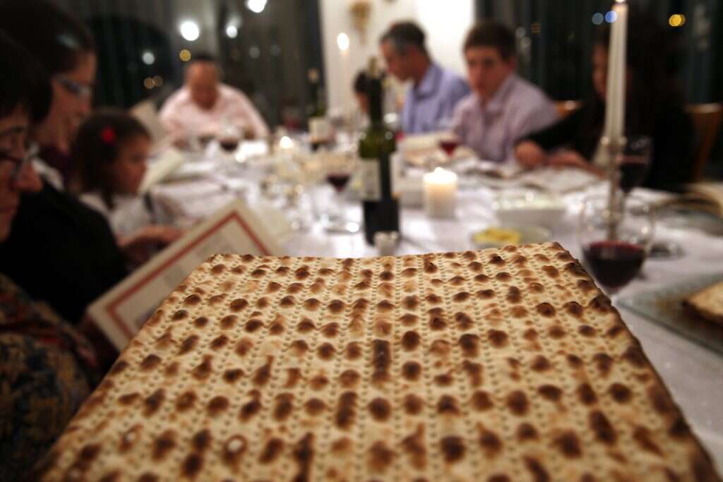 ליל הסדר. אילוסטרציה. | נתי שוחט/פלאש90