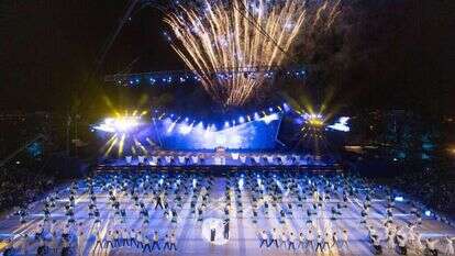 טקס יום העצמאות ה־74. | יונתן זינדל, פלאש 90