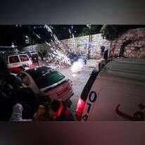 התפרעויות ליד שער האריות, הלילה. | ג'מאל עוואד, פלאש 90