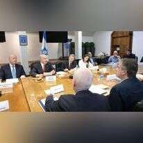 ישיבת הקבינט המדיני-ביטחוני על רקע ההסלמה בצפון. | עמוס בן גרשום, לע"מ