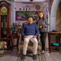 ראובן ומרי עטר, מושב תאשור. | ברוך גרינברג