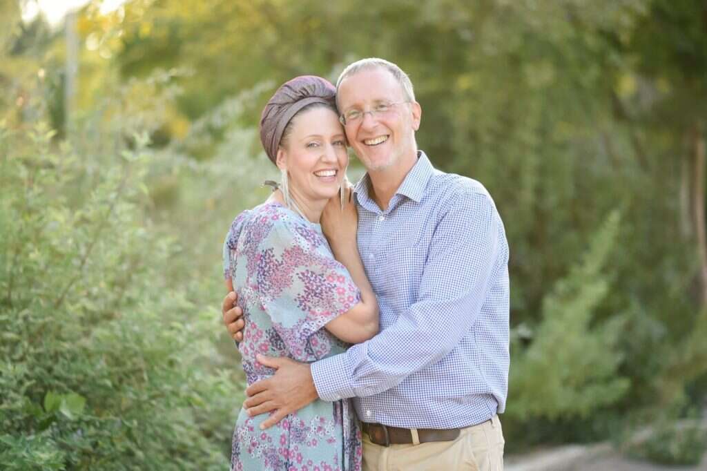 לוסי די הי"ד עם בעלה, ליאו. | באדיבות המשפחה