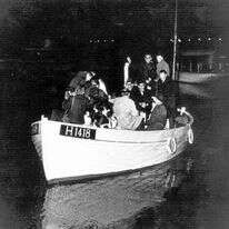 יהודים מפליגים בסירה מדנמרק לשוודיה במסגרת מבצע ההצלה, 1943 | איי.אף.פי
