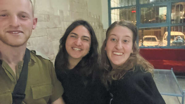 שנרב עם רינה די הי"ד. | באדיבות המשפחה