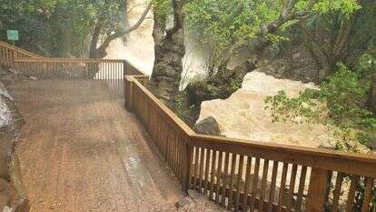 מפל הבניאס זורם בעוצמה, | ליאור שלף, רשות הטבע והגנים