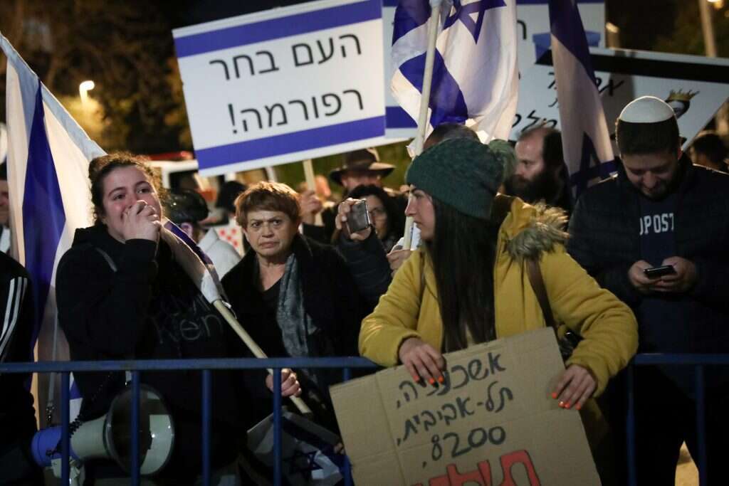 הפגנת תמיכה בירושלים. | נועם ריבקין פנטון - פלאש 90