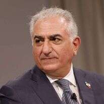 רזא פהלווי, בנו של השאה האיראני שהודח במהפכה האסלאמית. | AFP