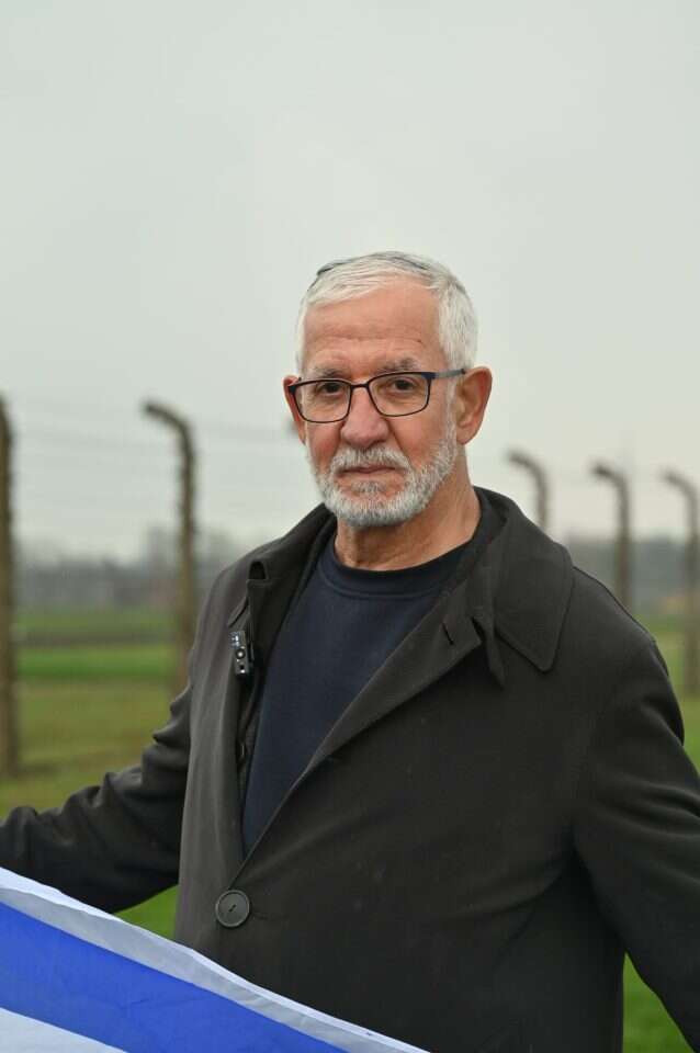 חיים טייב באושוויץ. | יוסי זליגר