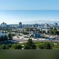 אשגבאט, בירת טורקמניסטן. | שאטרסטוק