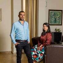 אליסף פרץ ונוי פרי. | נעמה שטרן