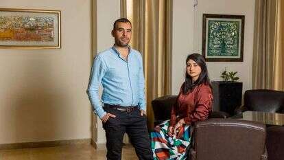 אליסף פרץ ונוי פרי. | נעמה שטרן