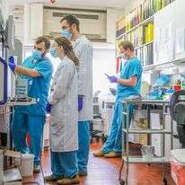 מחלקת הקורונה בבית החולים רמב"ם. | יוסי אלוני, פלאש 90