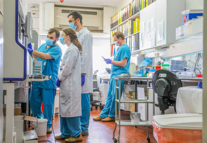 מחלקת הקורונה בבית החולים רמב"ם. | יוסי אלוני, פלאש 90