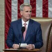 יו"ר בית הנבחרים האמריקני, קווין מקארת'י. | EPA/Michael Reynolds