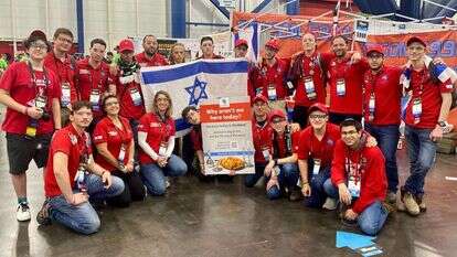 משלחת אמי"ת מודיעין לתחרות. | קני גרין