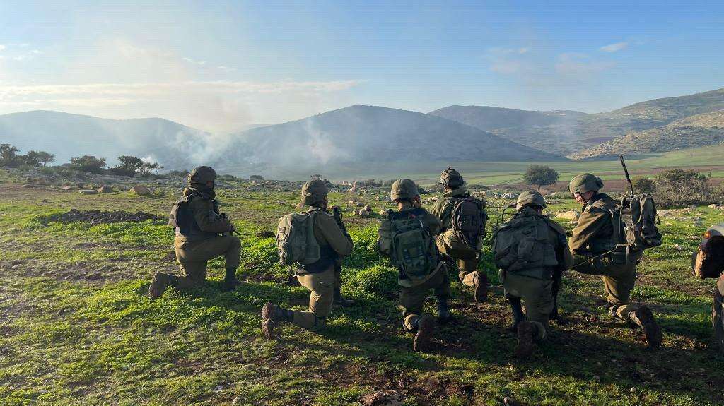כוחות צה"ל בתרגיל. | ידעיה כהן, דו"צ