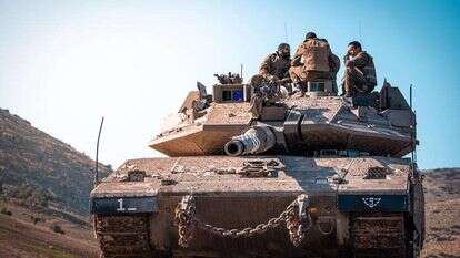 טנק של חטיבה 7 במהלך תרגיל. | ידעיה כהן, דו"צ