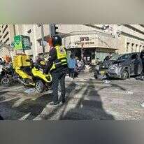 זירת פיגוע הדריסה בירושלים. | תיעוד מבצעי מד"א