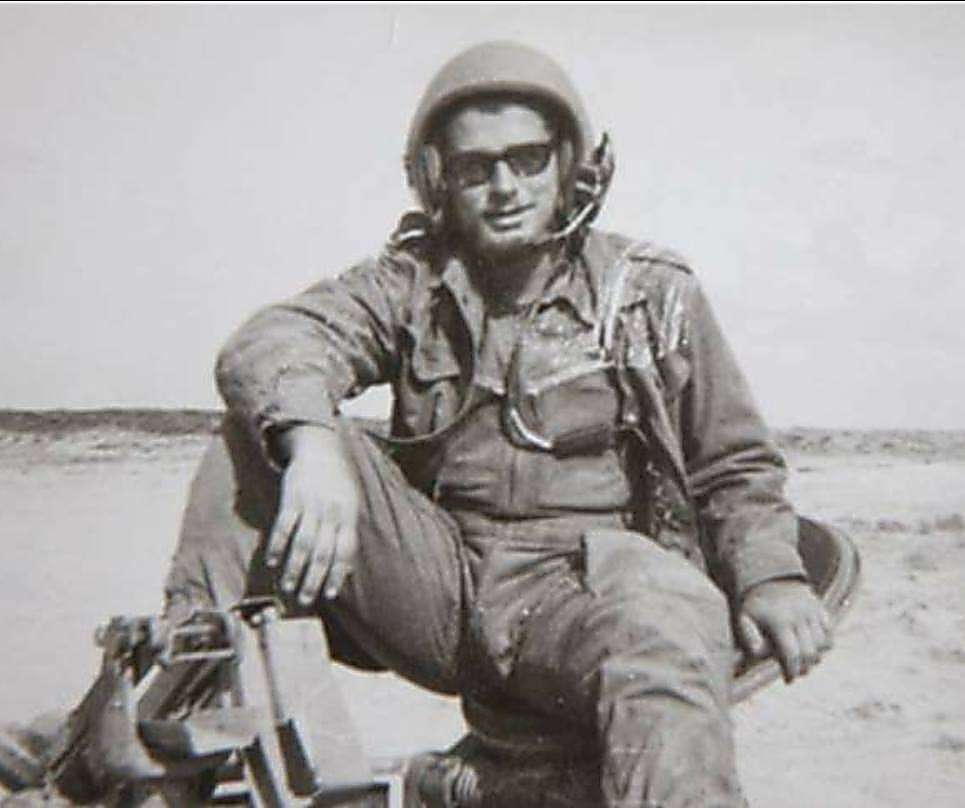 יצחק דרקסלר במהלך השירות הצבאי