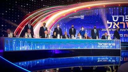 טקס פרסי ישראל התשפ"א. | Olivier Fitoussi Flash90