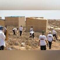 הקמת מאחז דרך אמונה ליד מיצד, אוגוסט 2022. | דוברות דרך אמונה