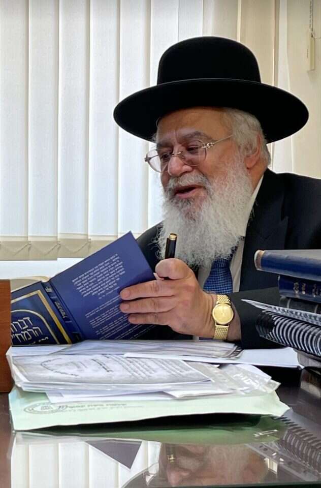 הרב מרדכי שריקי. | באדיבות המצלם