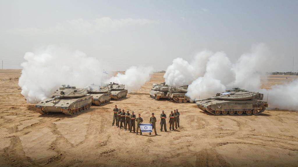 מצג זרוע היבשה ביום העצמאות. | דובר צה"ל