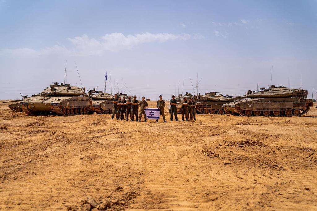 מצג זרוע היבשה ביום העצמאות. | דובר צה"ל