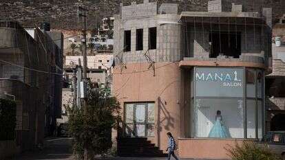 בנייה במג'ד אל־כרום. למצולמים אין קשר לנאמר בכתבה. | הדס פרוש, פלאש 90