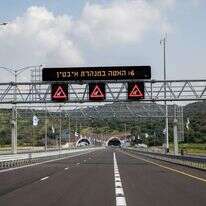 כביש 6 באזור עמק זבולון. | ענת חרמוני, פלאש 90