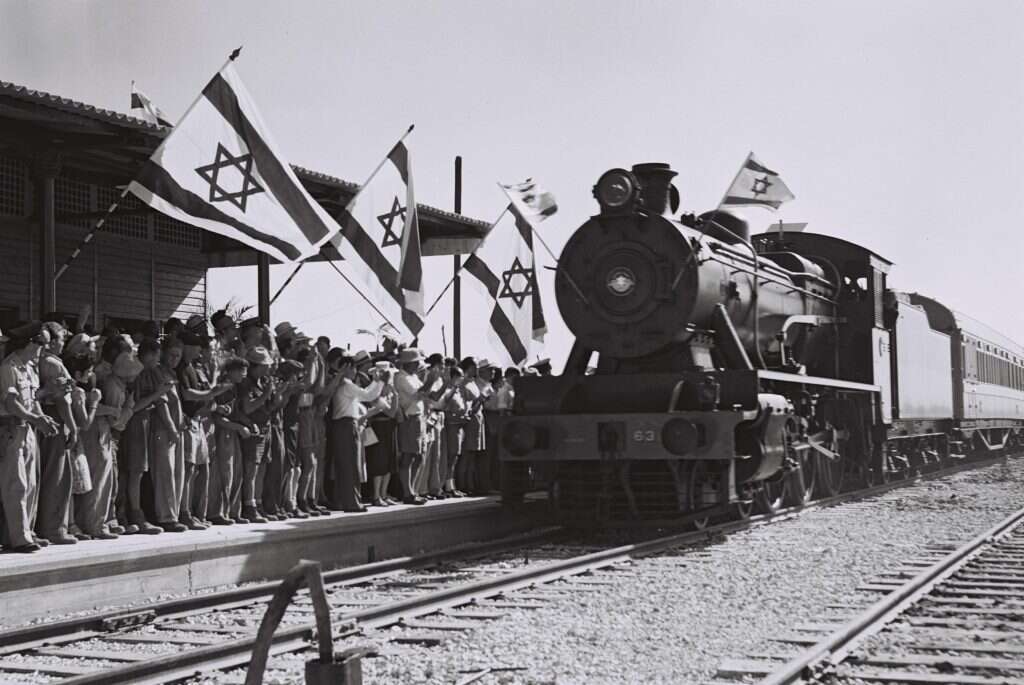 רכבת ישראל, 1949. | טדי בראונר, לע"מ