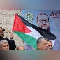 הפגנות לשחרורו של חאדר עדנאן. | AFP