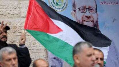 הפגנות לשחרורו של חאדר עדנאן. | AFP