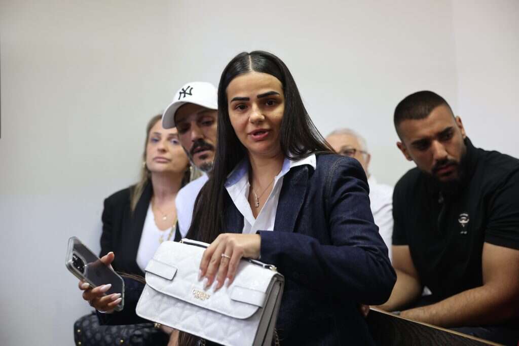 אוריאן בן כליפא בבית המשפט. | יונתן זינדל/פלאש 90